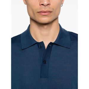 Samsoe Samsoe Blue Polo Shirts Men